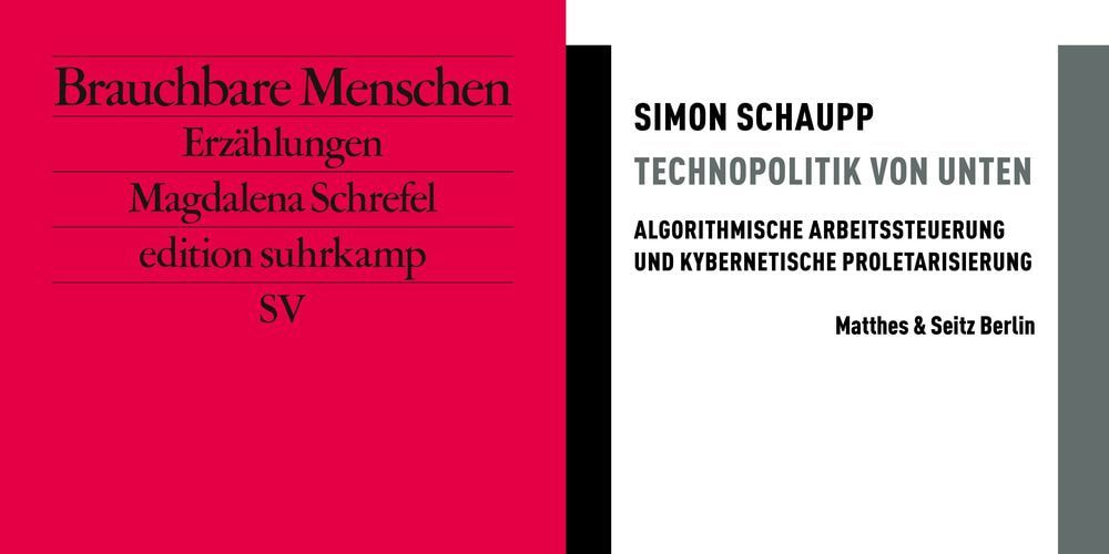 Tickets »Algorithmen, Arbeit, Atomisierung«, in Berlin